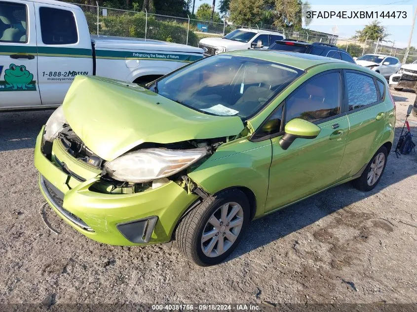 2011 Ford Fiesta Se VIN: 3FADP4EJXBM144473 Lot: 40381756