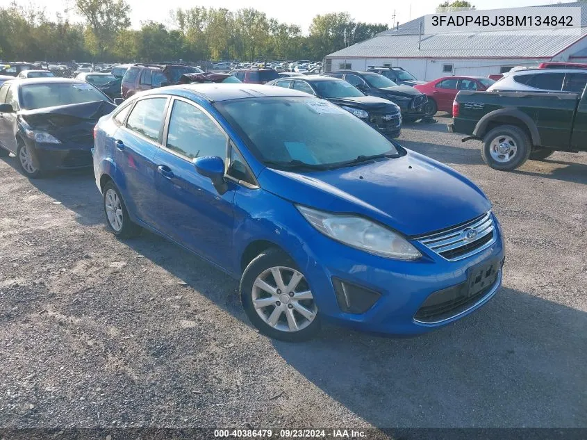 2011 Ford Fiesta Se VIN: 3FADP4BJ3BM134842 Lot: 40386479