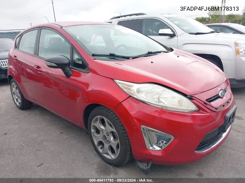 3FADP4FJ6BM178313 2011 Ford Fiesta Ses