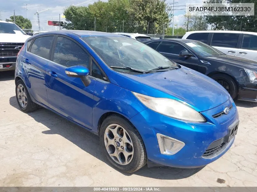 2011 Ford Fiesta Ses VIN: 3FADP4FJ3BM162330 Lot: 40418503