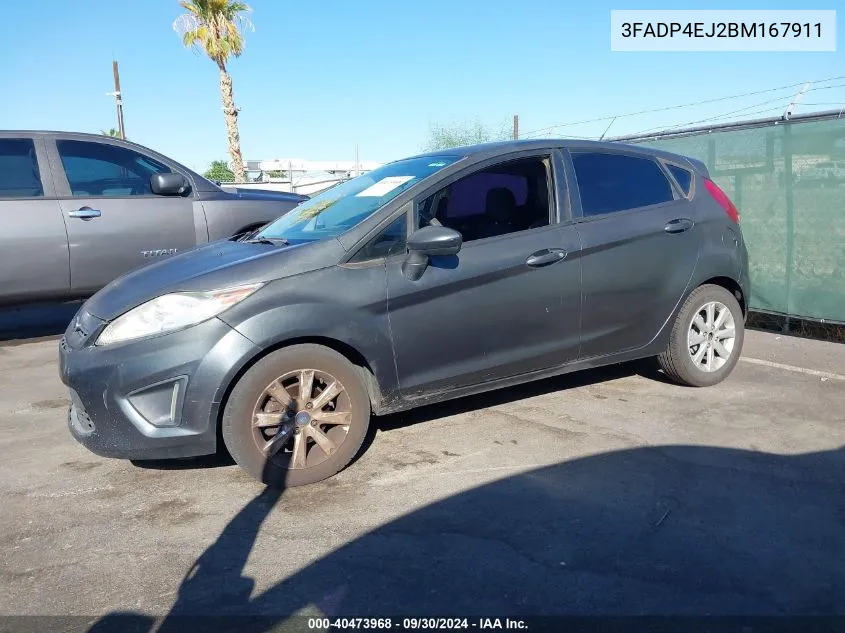 2011 Ford Fiesta Se VIN: 3FADP4EJ2BM167911 Lot: 40473968