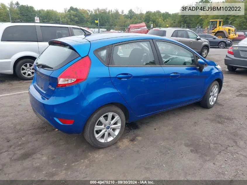 3FADP4EJ9BM102022 2011 Ford Fiesta Se