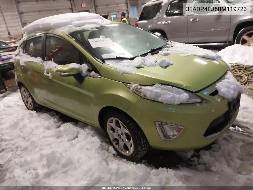 3FADP4FJ5BM119723 2011 Ford Fiesta Ses