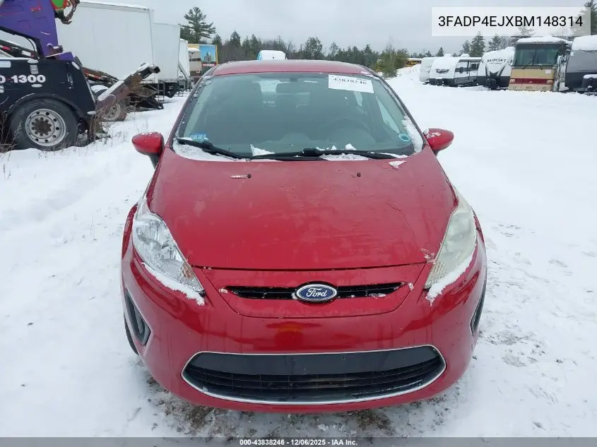 3FADP4EJXBM148314 2011 Ford Fiesta Se