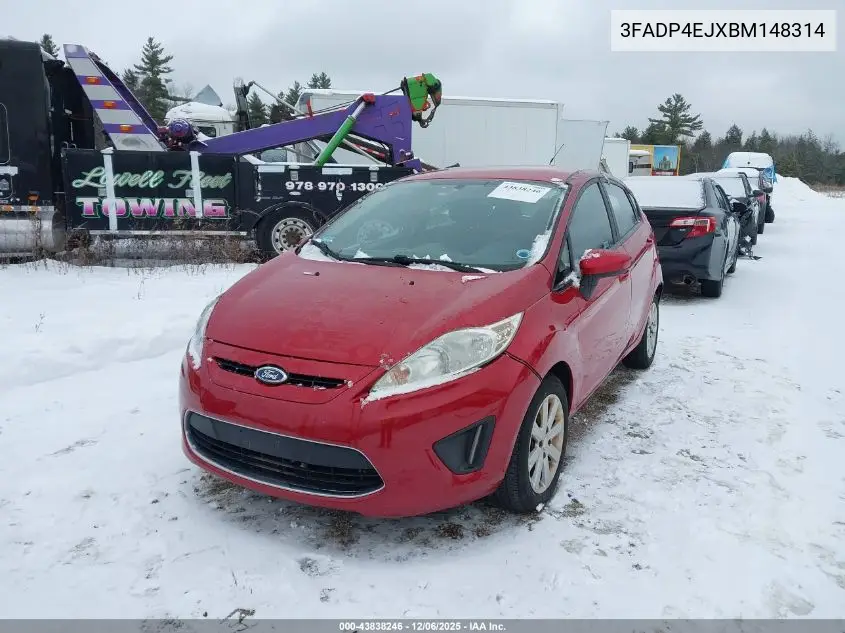3FADP4EJXBM148314 2011 Ford Fiesta Se