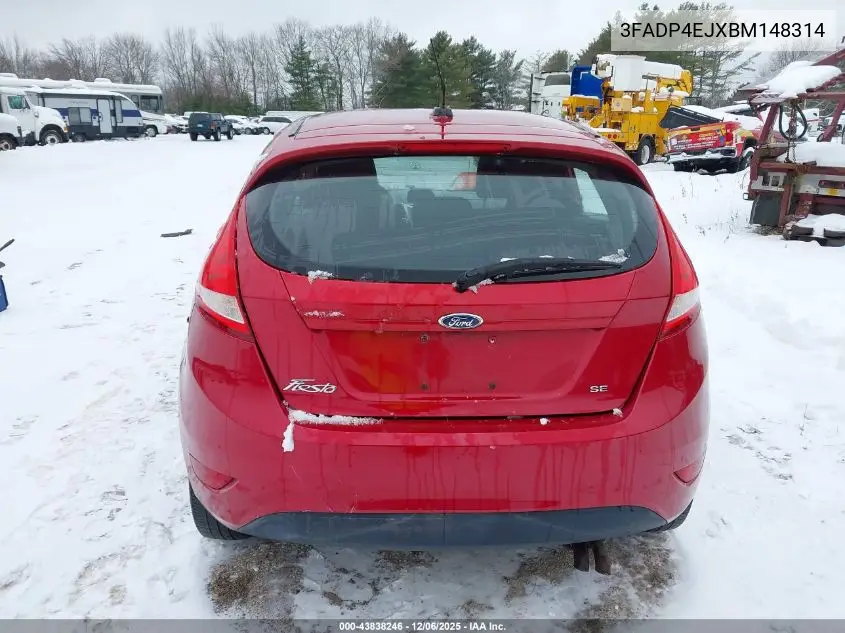 3FADP4EJXBM148314 2011 Ford Fiesta Se