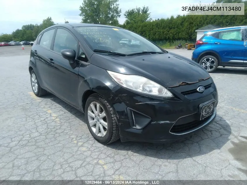 3FADP4EJ4CM113480 2012 Ford Fiesta Se