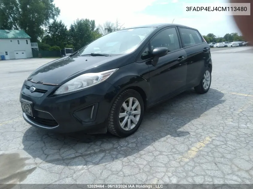 3FADP4EJ4CM113480 2012 Ford Fiesta Se