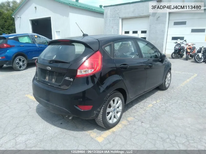 3FADP4EJ4CM113480 2012 Ford Fiesta Se