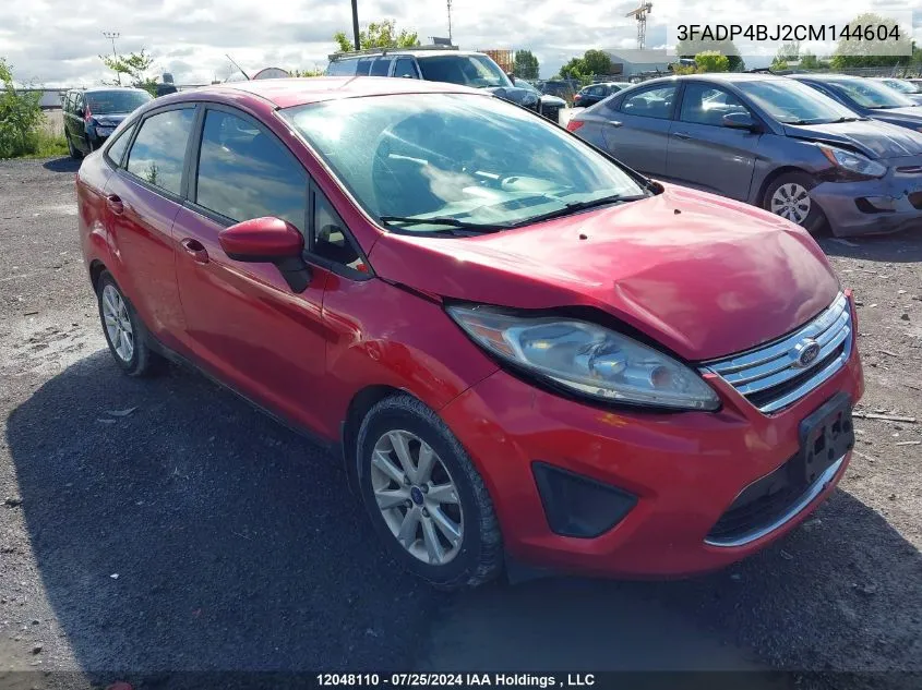 3FADP4BJ2CM144604 2012 Ford Fiesta Se