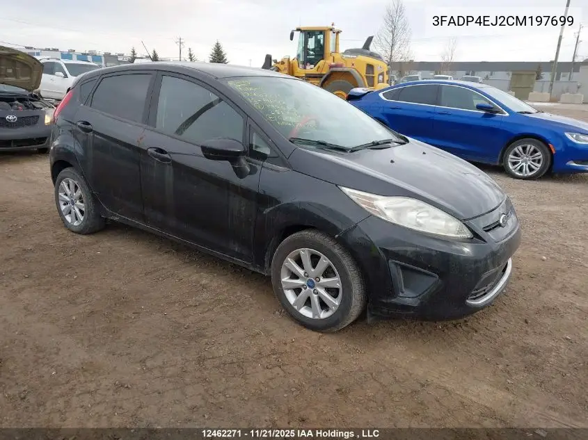 3FADP4EJ2CM197699 2012 Ford Fiesta Se
