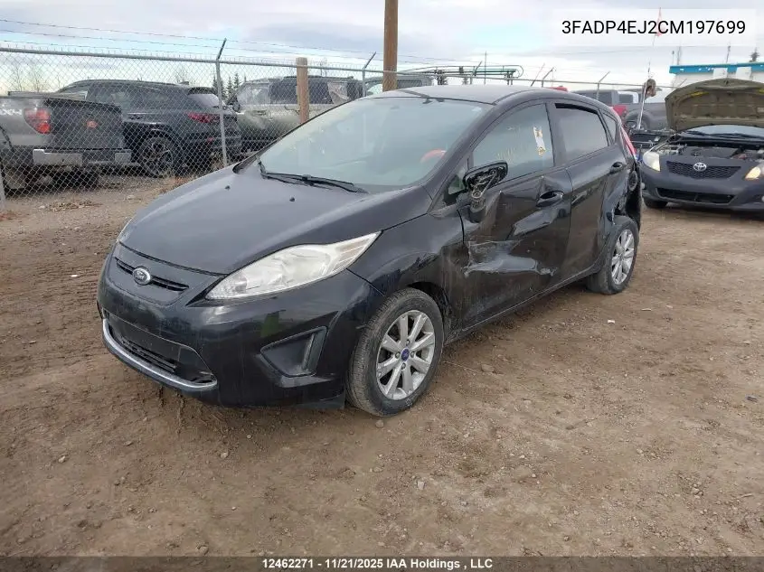3FADP4EJ2CM197699 2012 Ford Fiesta Se