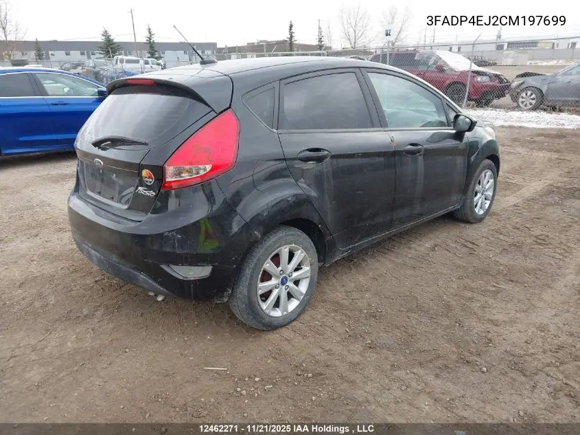 3FADP4EJ2CM197699 2012 Ford Fiesta Se