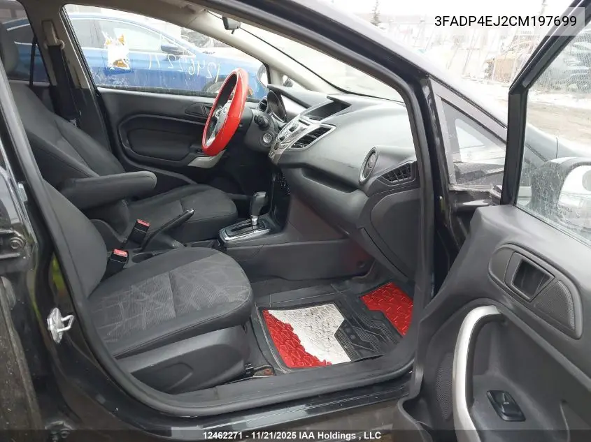 3FADP4EJ2CM197699 2012 Ford Fiesta Se