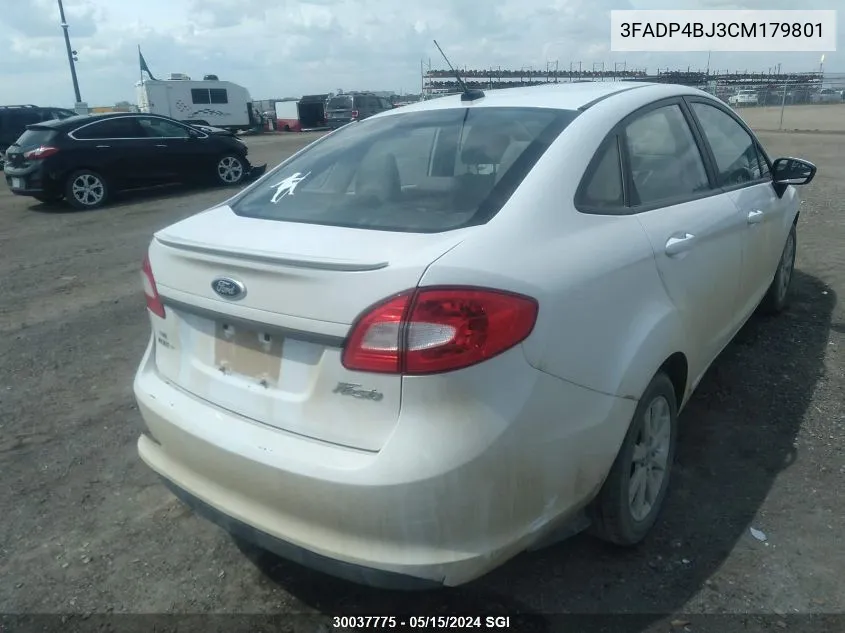 3FADP4BJ3CM179801 2012 Ford Fiesta Se