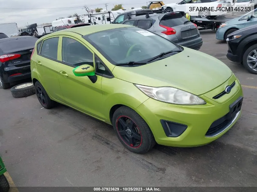 2012 Ford Fiesta Se VIN: 3FADP4EJ4CM146253 Lot: 37923629