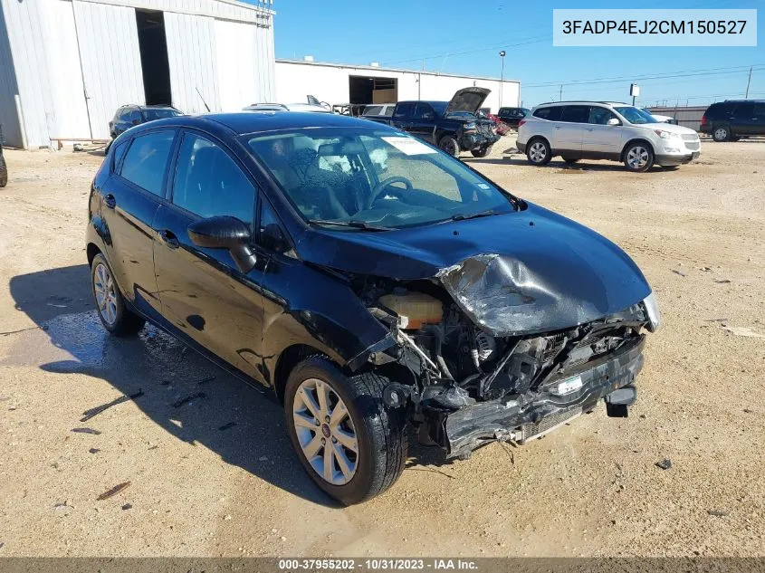 2012 Ford Fiesta Se VIN: 3FADP4EJ2CM150527 Lot: 37955202