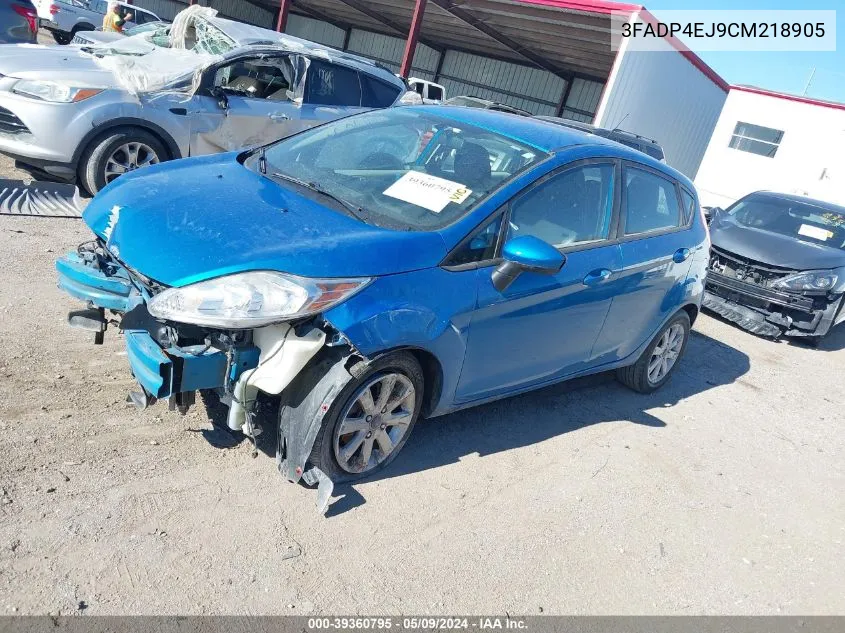 3FADP4EJ9CM218905 2012 Ford Fiesta Se