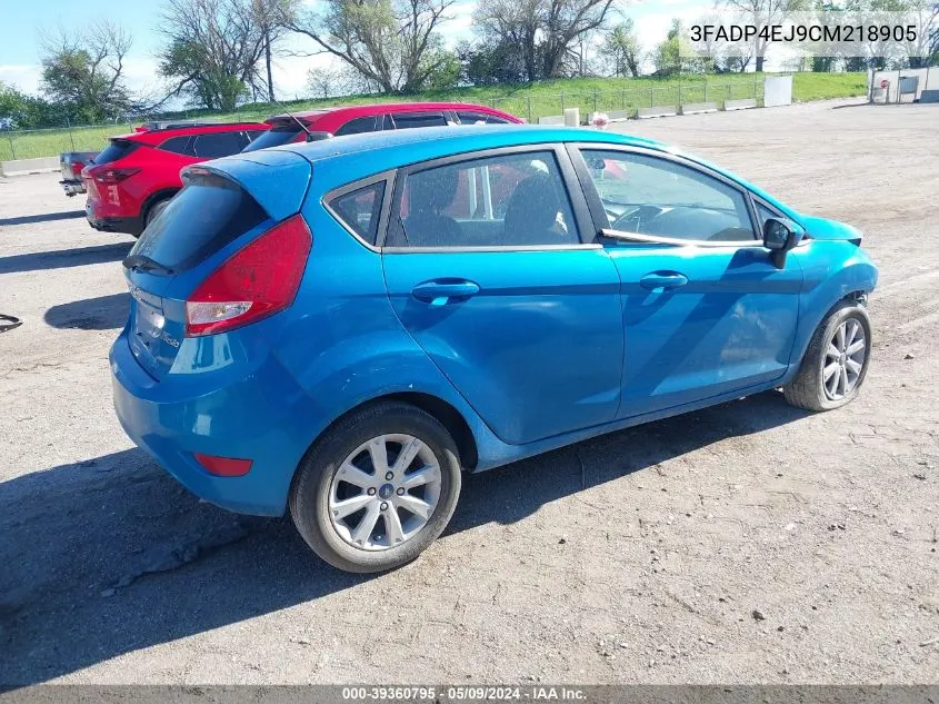 3FADP4EJ9CM218905 2012 Ford Fiesta Se