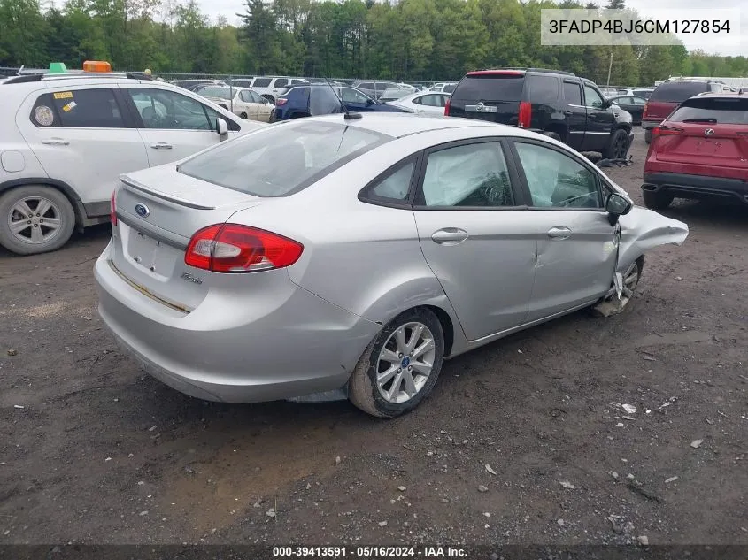 2012 Ford Fiesta Se VIN: 3FADP4BJ6CM127854 Lot: 39413591