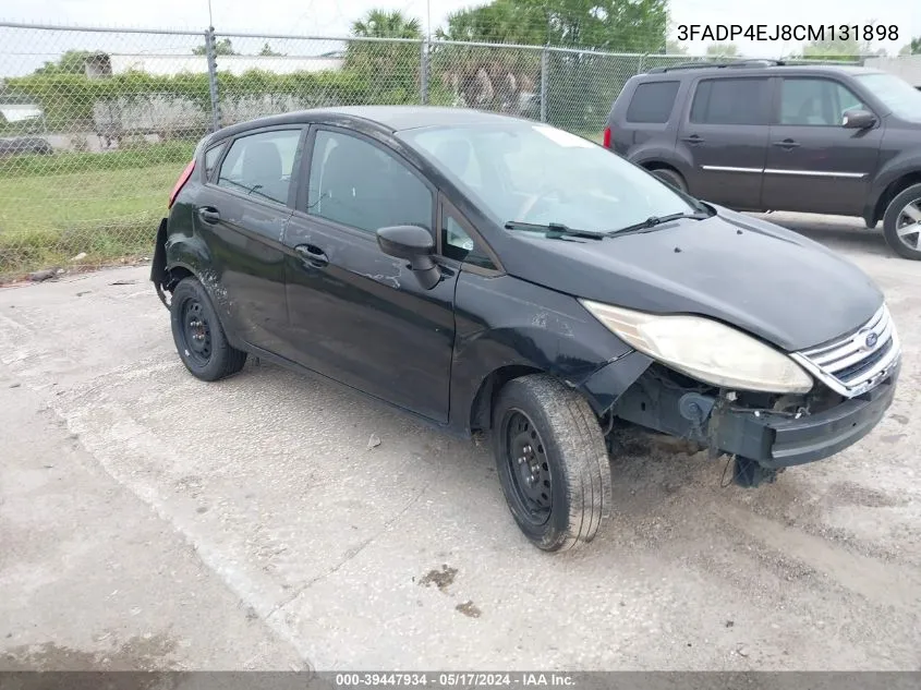 2012 Ford Fiesta Se VIN: 3FADP4EJ8CM131898 Lot: 39447934