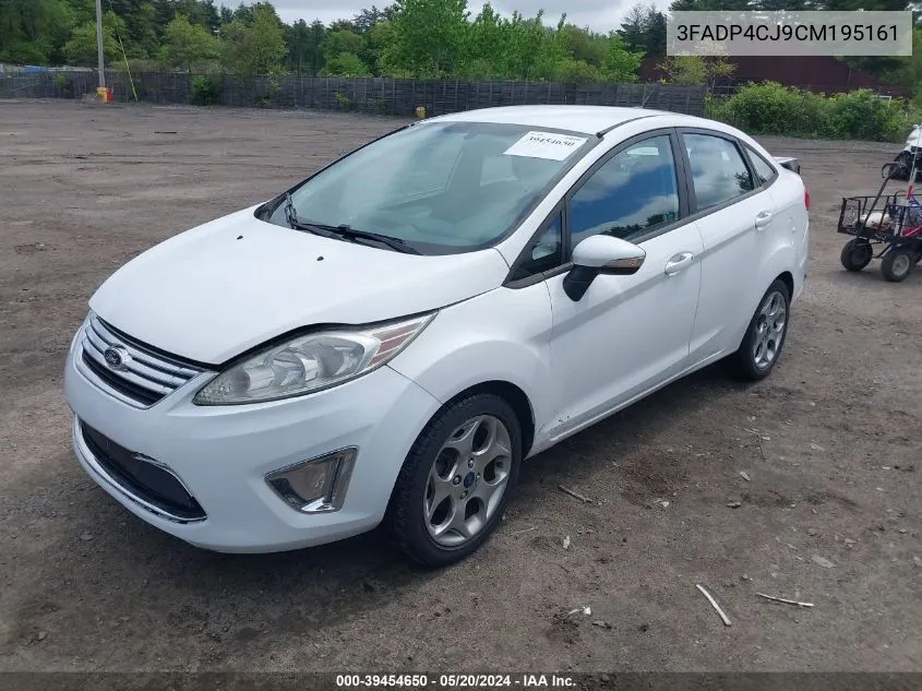 2012 Ford Fiesta Sel VIN: 3FADP4CJ9CM195161 Lot: 39454650