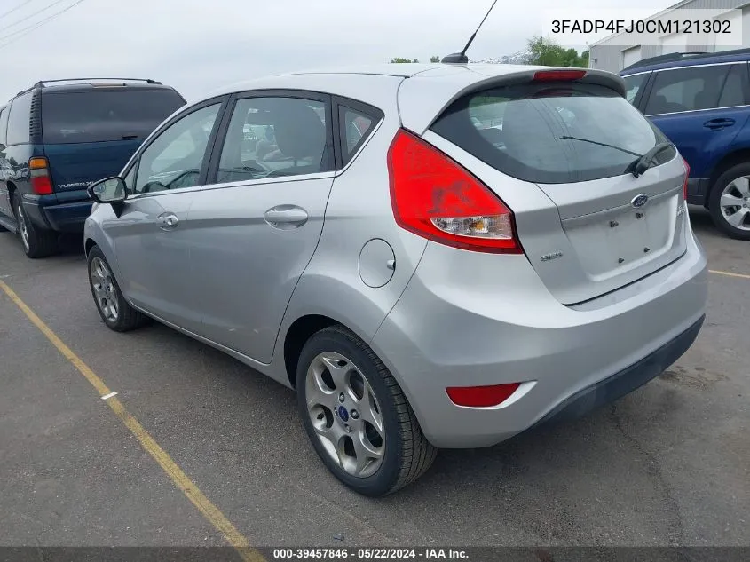 2012 Ford Fiesta Ses VIN: 3FADP4FJ0CM121302 Lot: 39457846