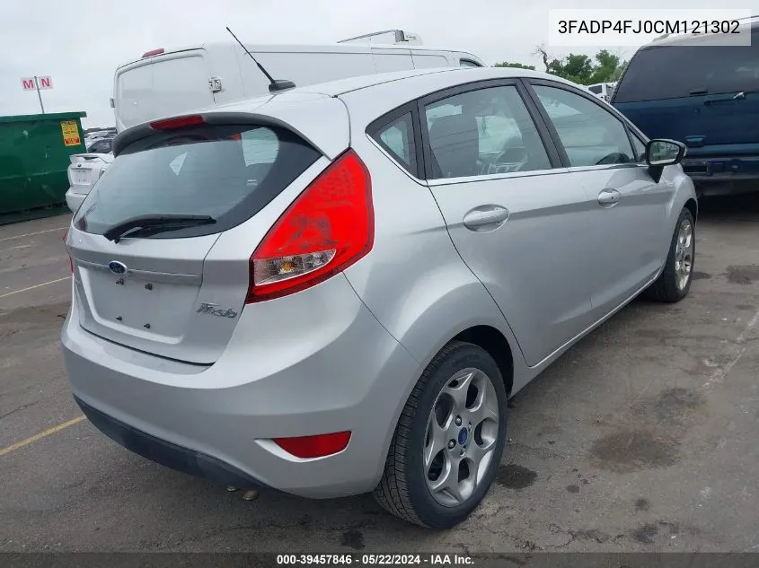 3FADP4FJ0CM121302 2012 Ford Fiesta Ses