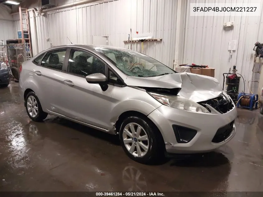 3FADP4BJ0CM221227 2012 Ford Fiesta Se