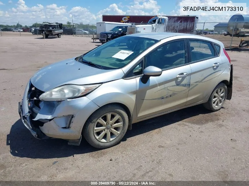 2012 Ford Fiesta Se VIN: 3FADP4EJ4CM173310 Lot: 39489790