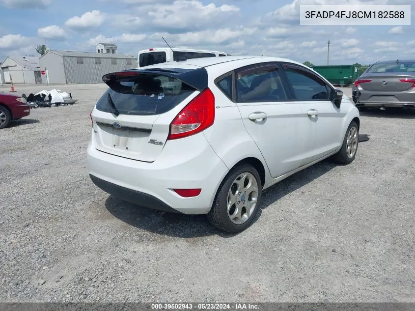 3FADP4FJ8CM182588 2012 Ford Fiesta Ses