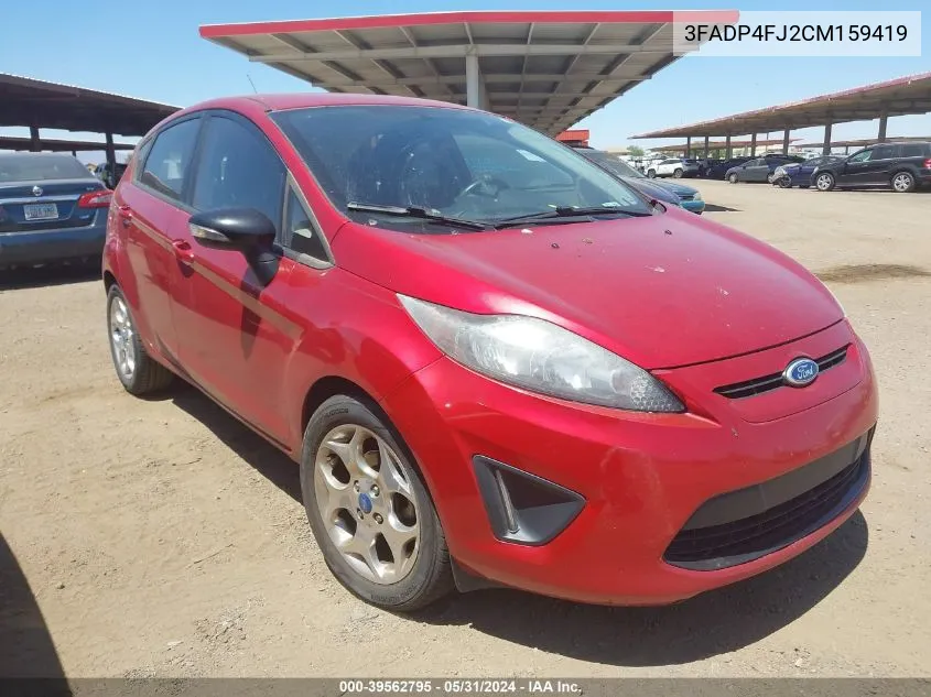 3FADP4FJ2CM159419 2012 Ford Fiesta Ses