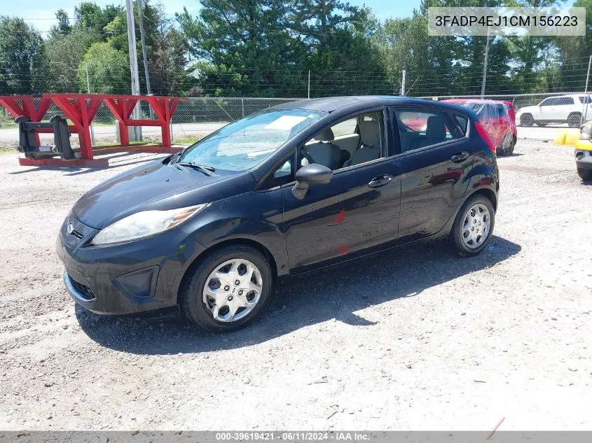 2012 Ford Fiesta Se VIN: 3FADP4EJ1CM156223 Lot: 39619421