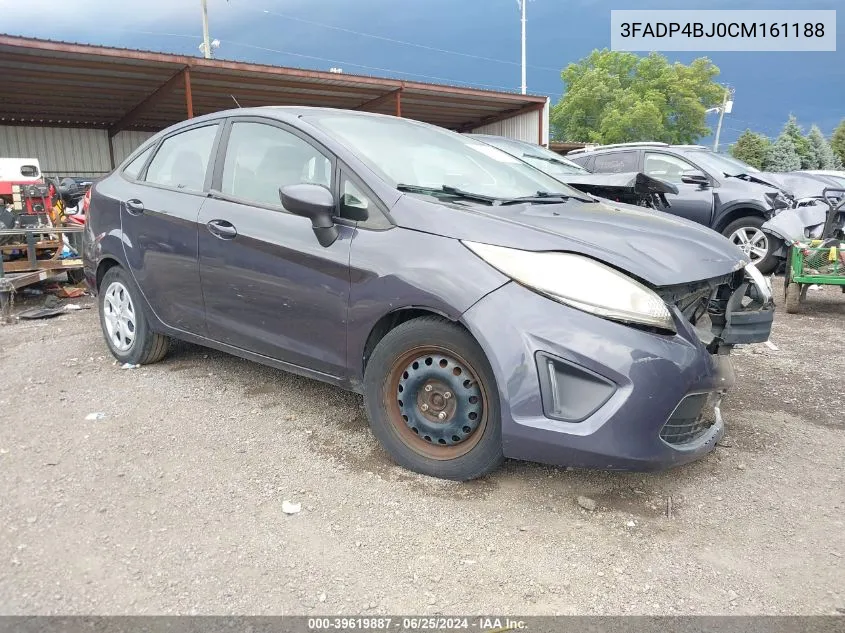 3FADP4BJ0CM161188 2012 Ford Fiesta Se