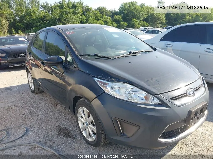 2012 Ford Fiesta Se VIN: 3FADP4EJ7CM182695 Lot: 39634441