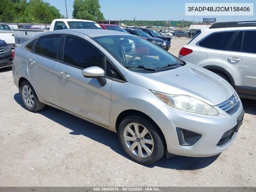 2012 Ford Fiesta Se VIN: 3FADP4BJ2CM158406 Lot: 39650016