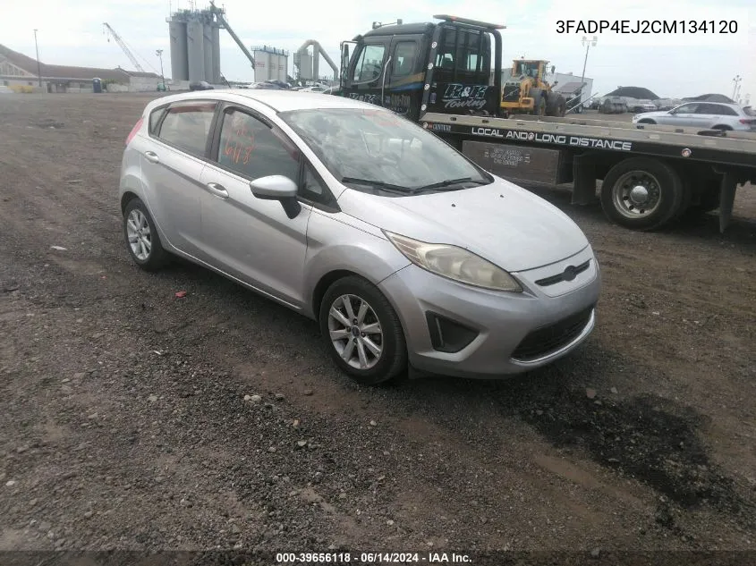 2012 Ford Fiesta Se VIN: 3FADP4EJ2CM134120 Lot: 39656118