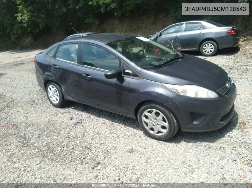 2012 Ford Fiesta Se VIN: 3FADP4BJ5CM128543 Lot: 39670801