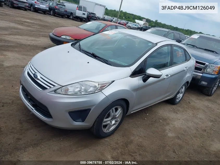 2012 Ford Fiesta Se VIN: 3FADP4BJ9CM126049 Lot: 39678755