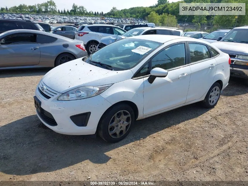 3FADP4AJ9CM123492 2012 Ford Fiesta S