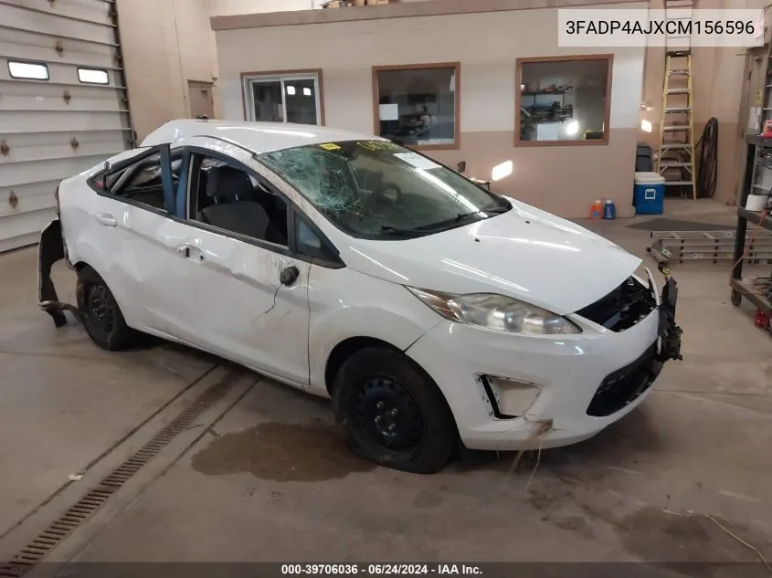 3FADP4AJXCM156596 2012 Ford Fiesta S