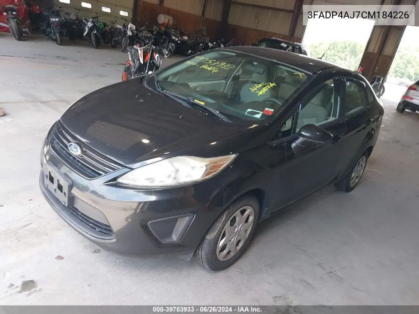 3FADP4AJ7CM184226 2012 Ford Fiesta S