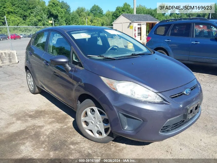 2012 Ford Fiesta Se VIN: 3FADP4EJ5CM169623 Lot: 39767897