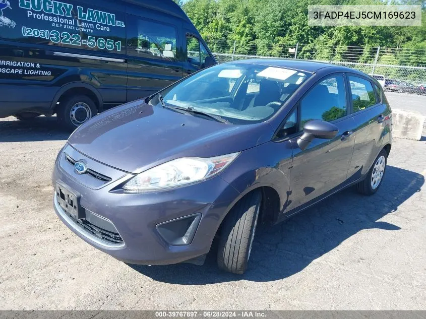 2012 Ford Fiesta Se VIN: 3FADP4EJ5CM169623 Lot: 39767897