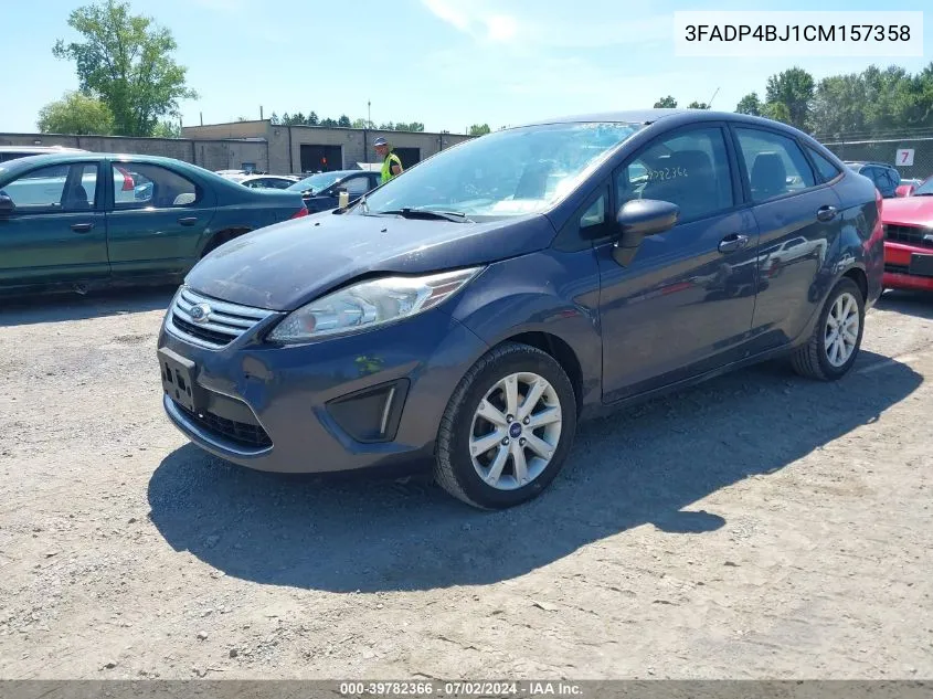 2012 Ford Fiesta Se VIN: 3FADP4BJ1CM157358 Lot: 39782366