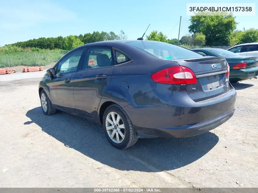 3FADP4BJ1CM157358 2012 Ford Fiesta Se