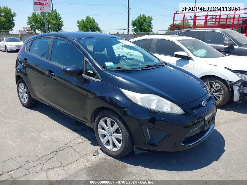 3FADP4EJ9CM113961 2012 Ford Fiesta Se