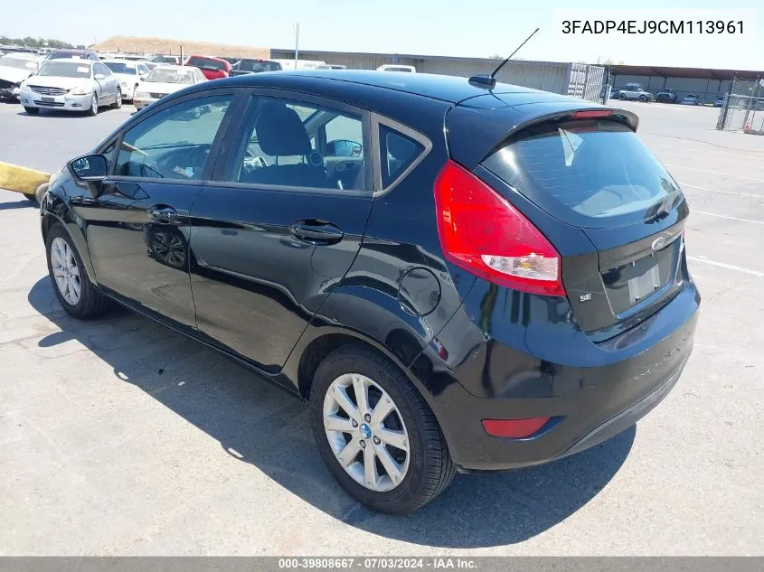 3FADP4EJ9CM113961 2012 Ford Fiesta Se