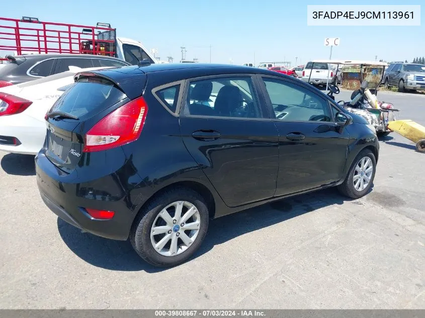 3FADP4EJ9CM113961 2012 Ford Fiesta Se