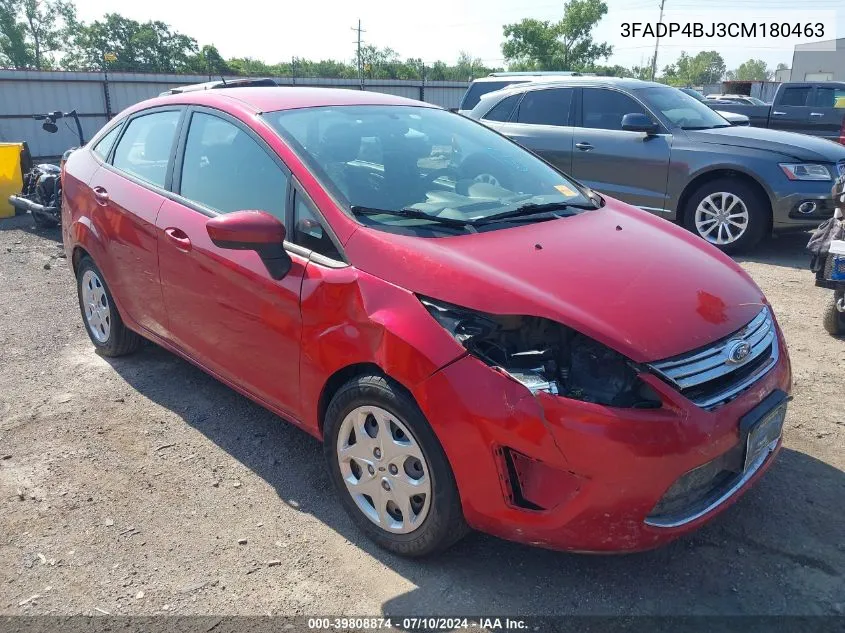 2012 Ford Fiesta Se VIN: 3FADP4BJ3CM180463 Lot: 39808874